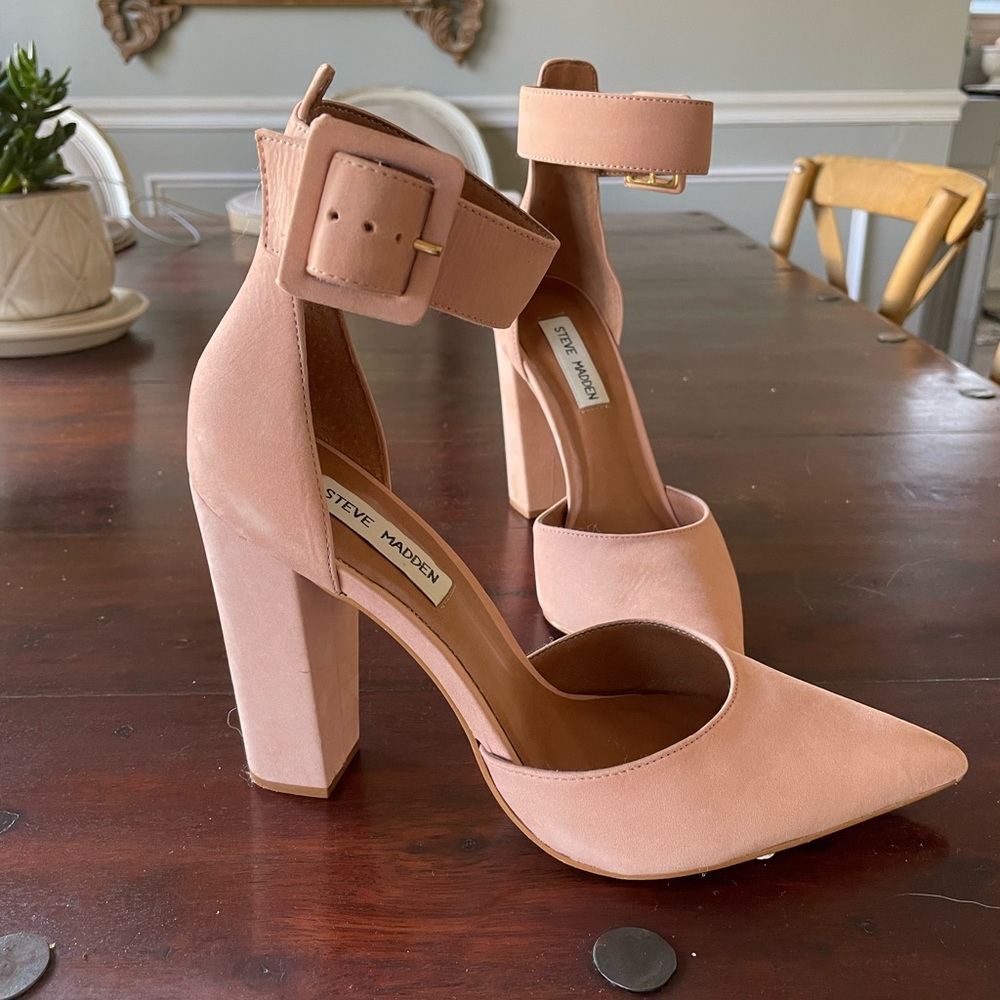 Steve Madden Ankle Strap Block Heel - image 2